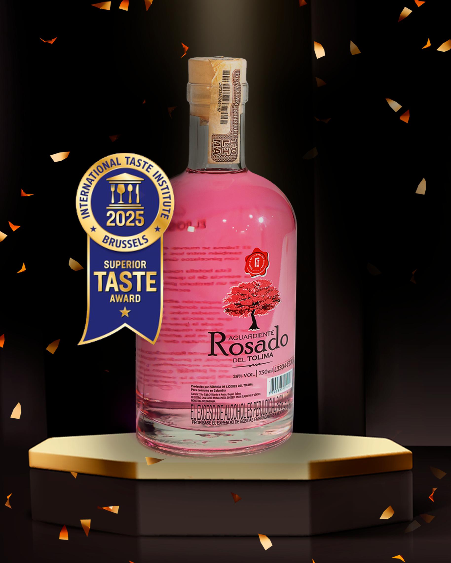 Aguardiente Rosado y Aguardiente Tapa Roja Special reciben Estrella de Oro a nivel internacional