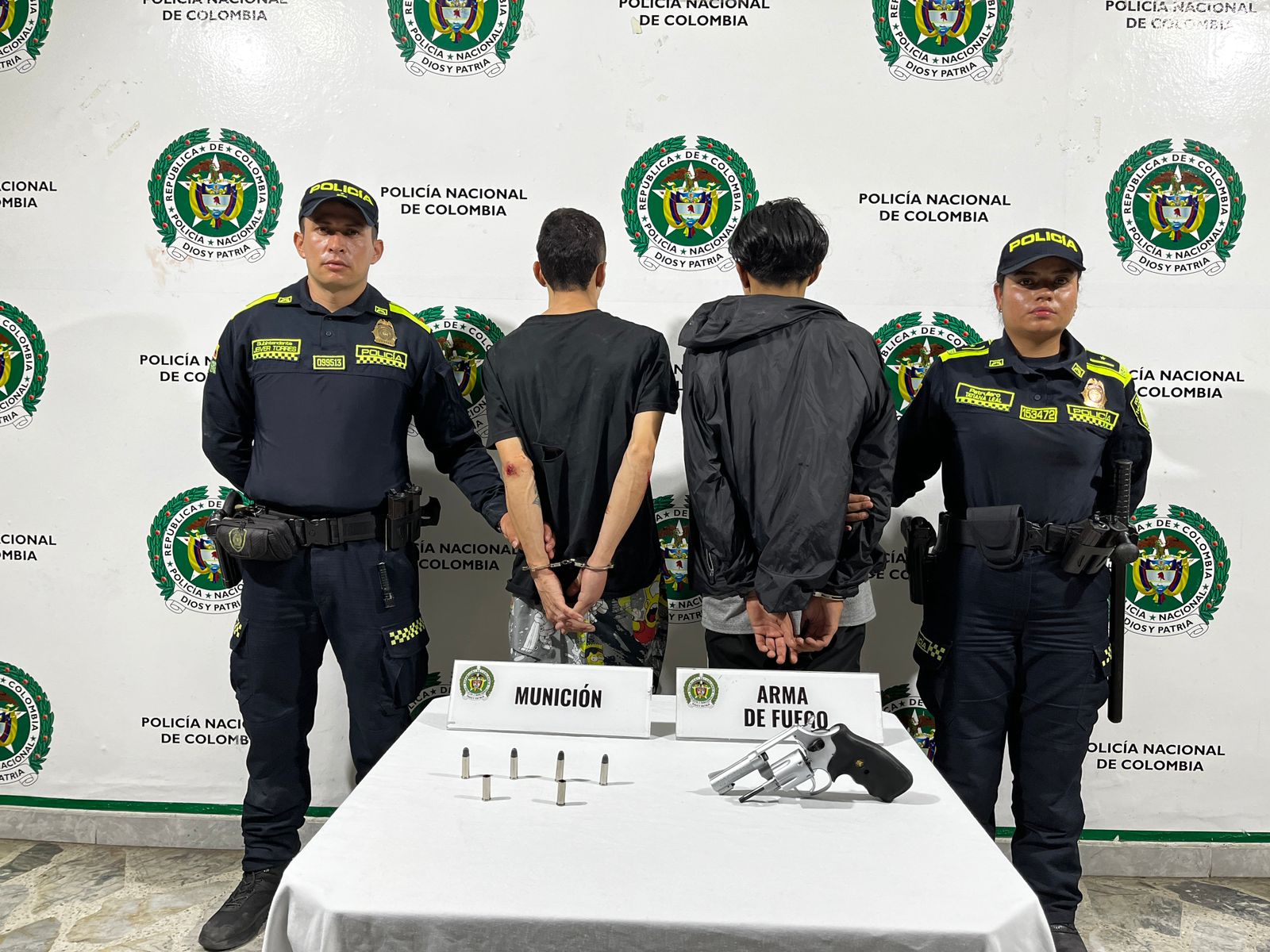 Dispararon contra una vivienda en el sur de Ibagué. La Policía capturó a dos sujetos