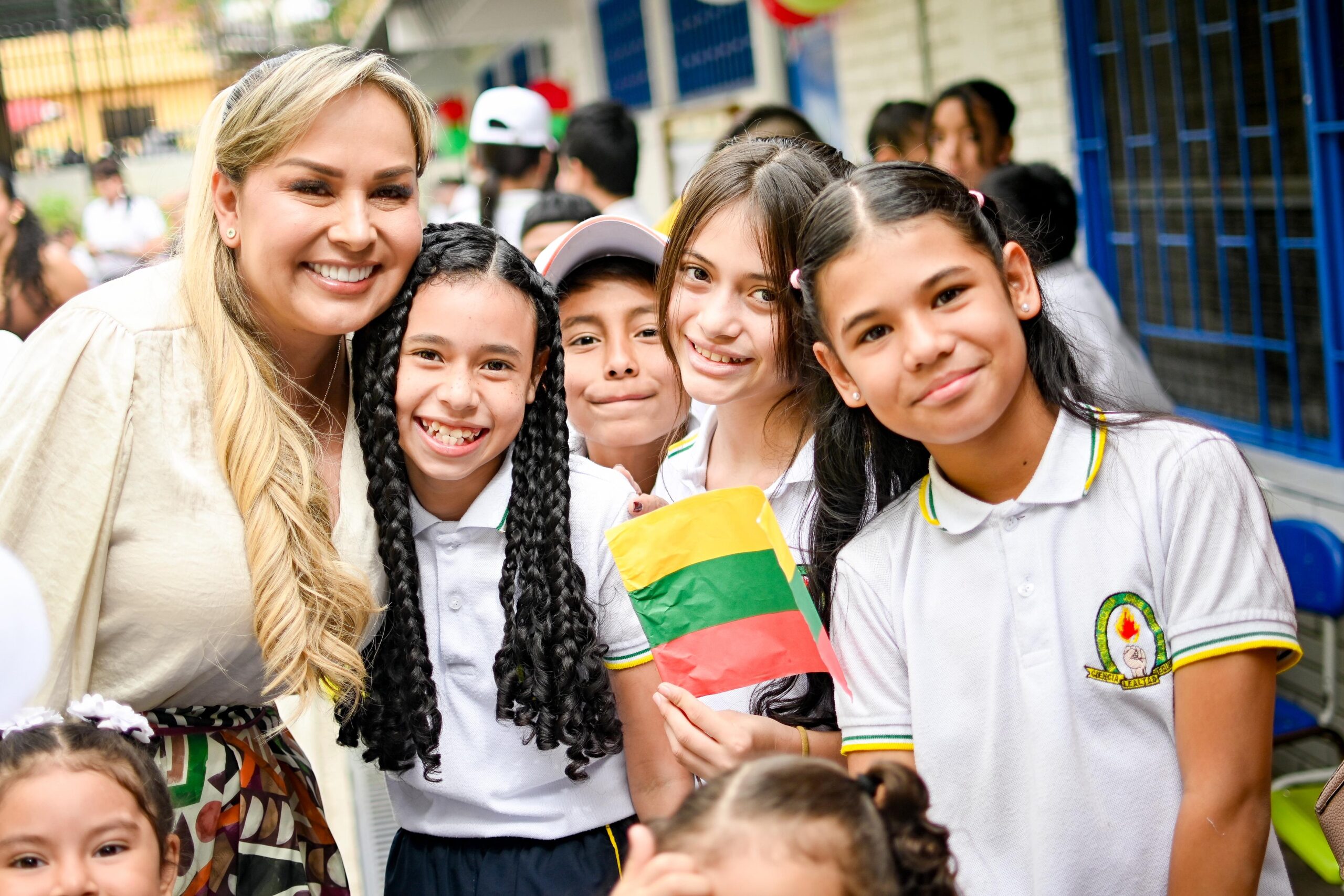 Alcaldesa inauguró la Institución Educativa Jorge Eliécer Gaitán