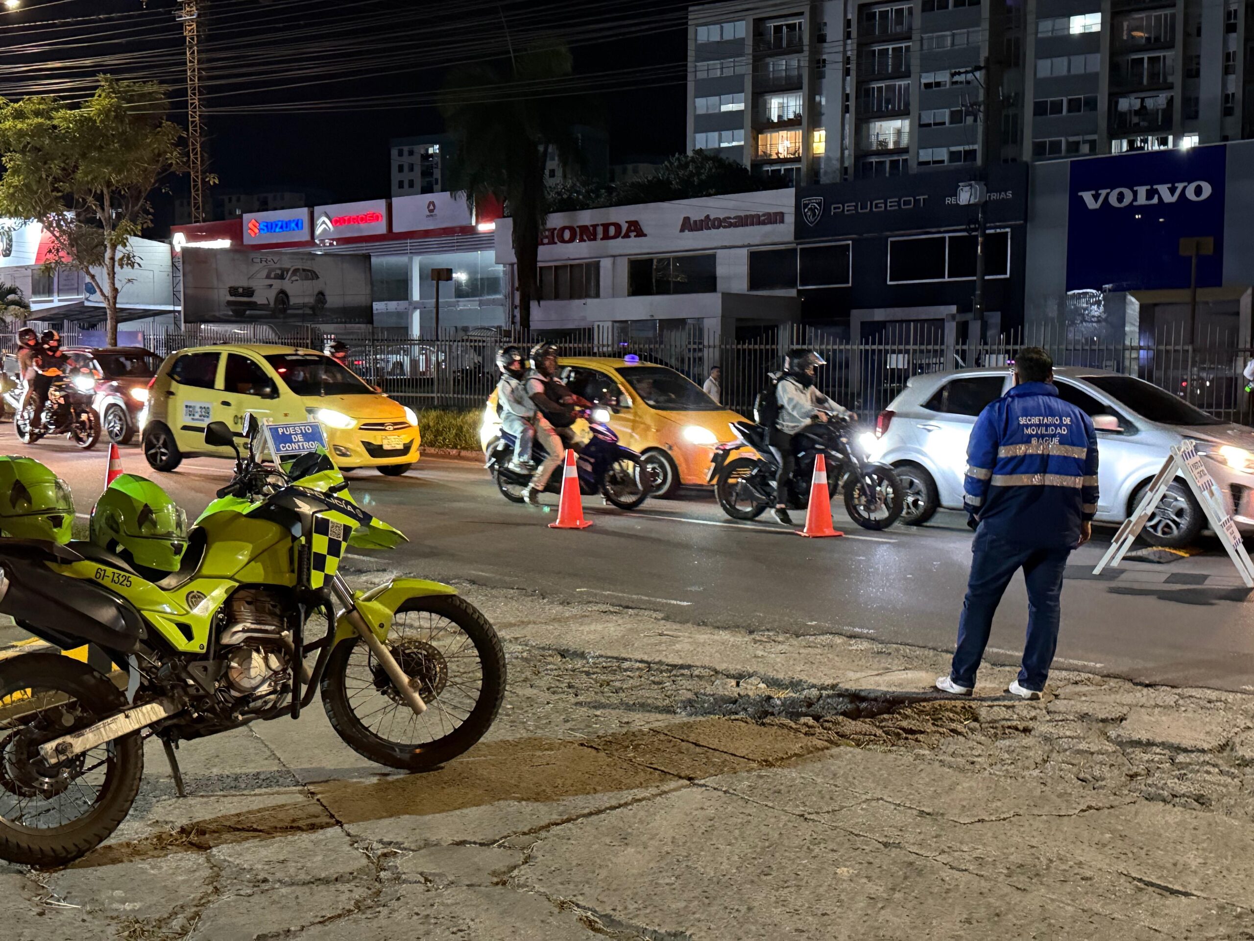 Siete personas fueron sancionadas en Ibagué por conducir en estado de embriaguez
