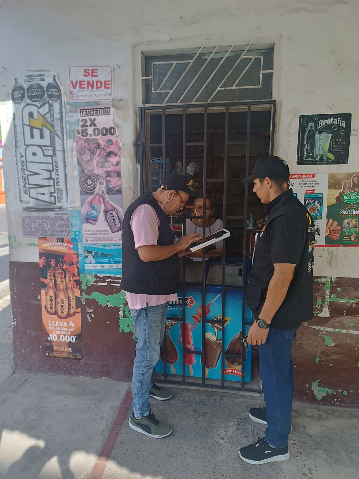 GOAT refuerza la lucha contra el contrabando en la comuna 1 de Ibagué