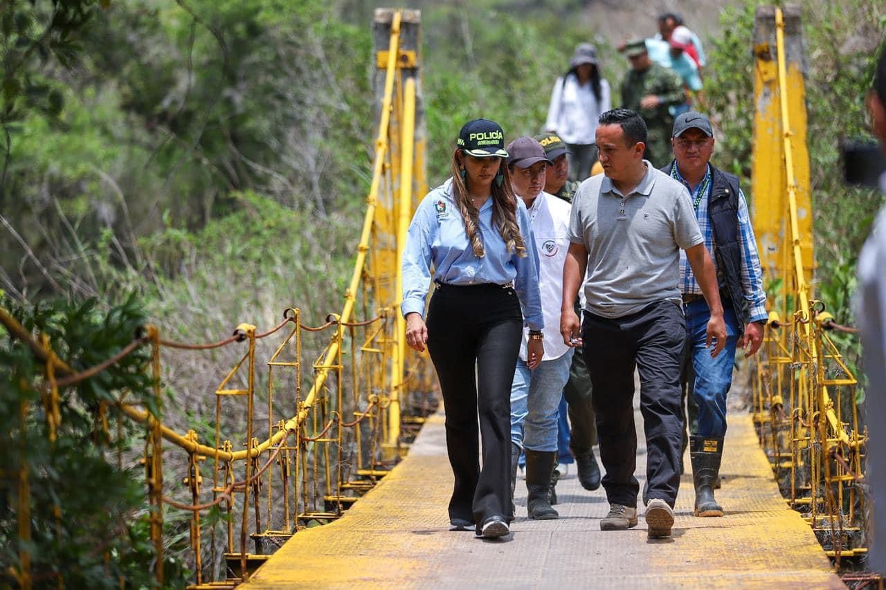 Gobernación del Tolima lideró búsqueda de la pequeña Eileen desde el mismo día de la desaparición en una vereda de Roncesvalles