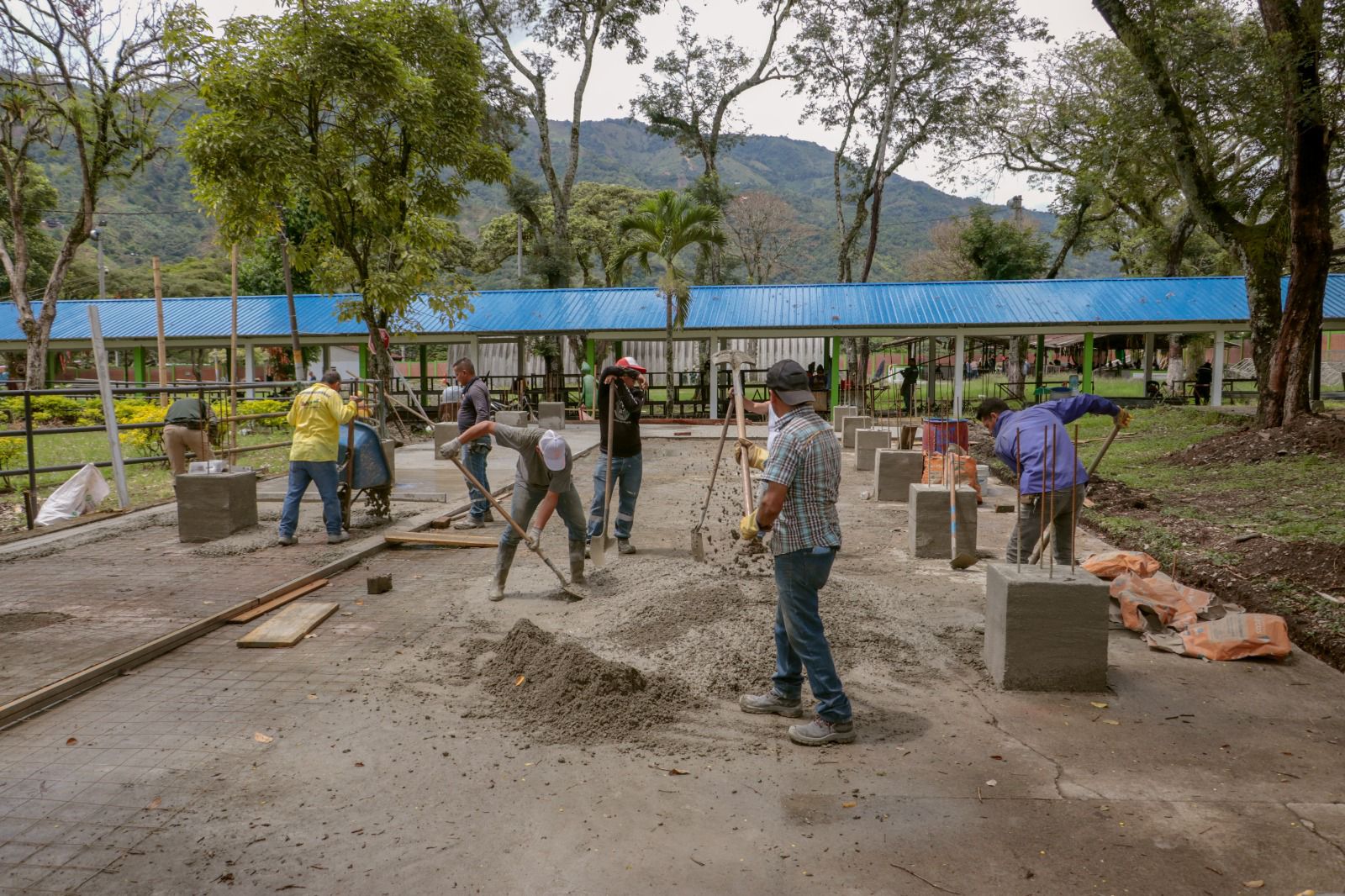 A buen ritmo avanza construcción del nuevo pabellón del Coliseo de Ferias