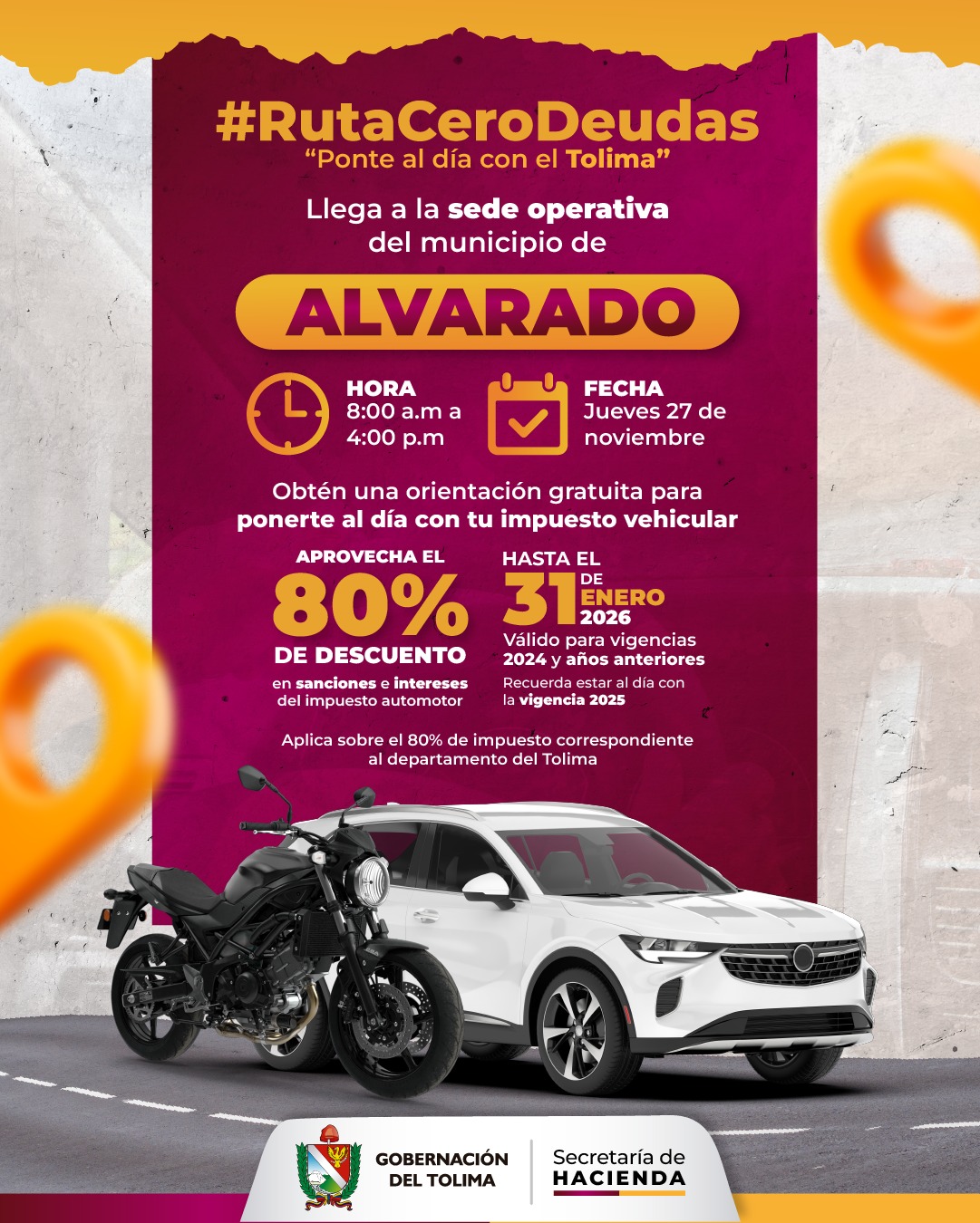 Avanza la Ruta Cero Deudas en el departamento del Tolima