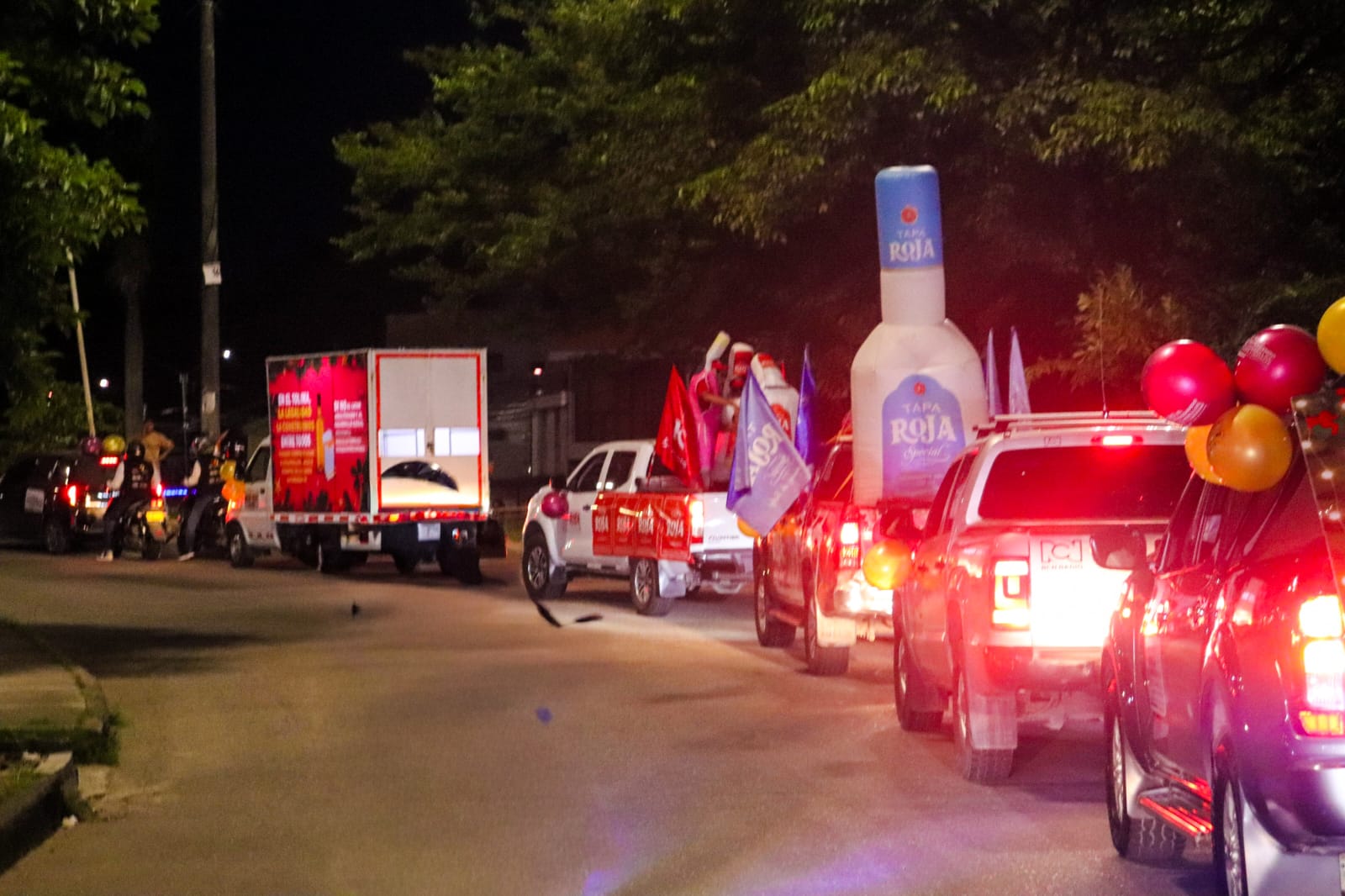 Caravana de la Legalidad encendió la Navidad en Ibagué y dio inicio al alumbrado navideño legal