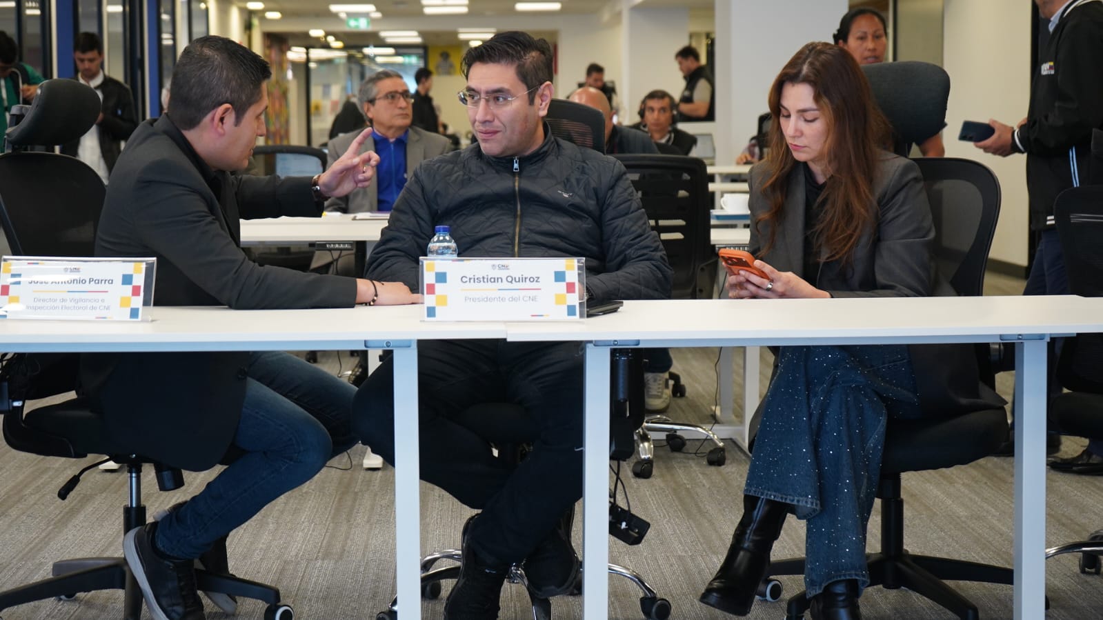 El CNE hace seguimiento a funcionamiento de la Plataforma de Postulación y Acreditación de actores electorales