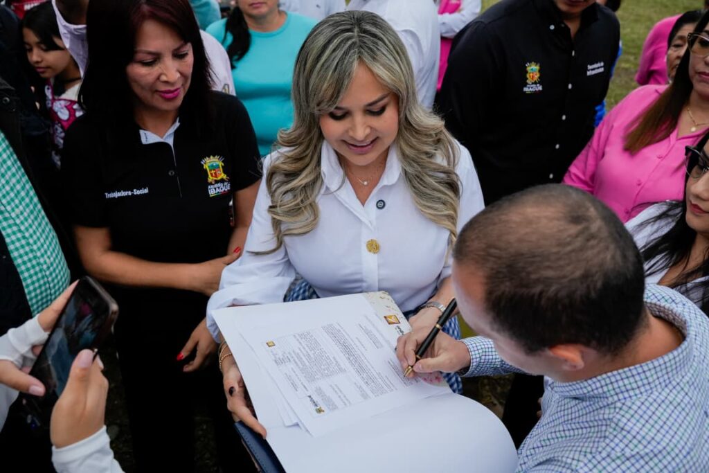 Alcaldesa dio inicio a proyecto de construcción de viviendas para reubicar a 158 familias del Hato de la Virgen