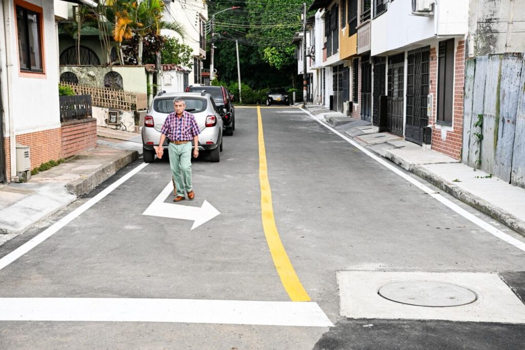 Alcaldía de Ibagué culminó pavimentación de cuatro cuadras en el barrio Calatayud