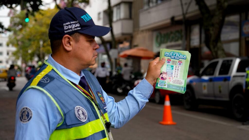 Este martes finaliza la etapa pedagógica de la nueva rotación del ‘pico y placa’ en Ibagué